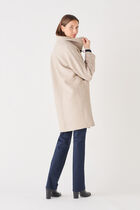 Gramont coat beige woman