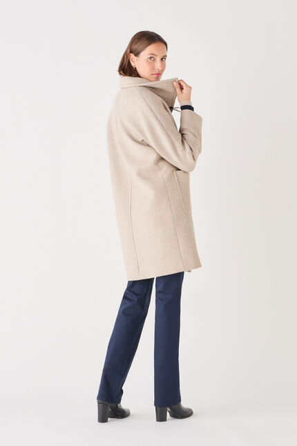 Manteau Gramont beige femme