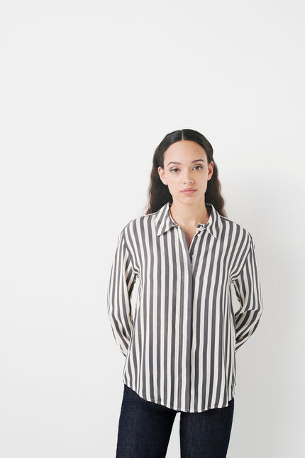 Hemd Caby dunkelgrau damen