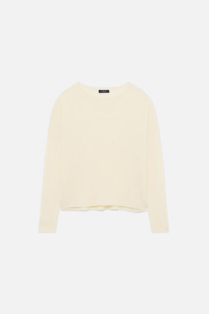 Pull Mlindsay made in Italy ivoire femme