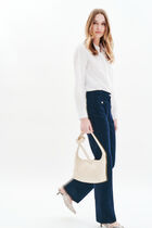 Pelley pants navy blue woman