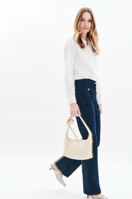 Broek Pelley marineblauw vrouw