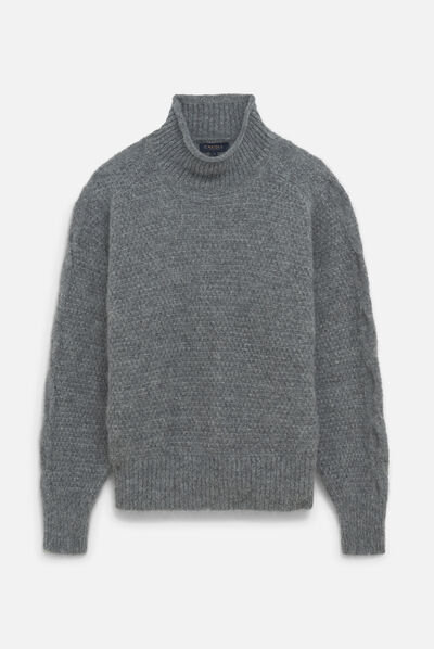 Pull biancalu gris fonce femme