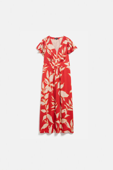 Robe johanna orange femme