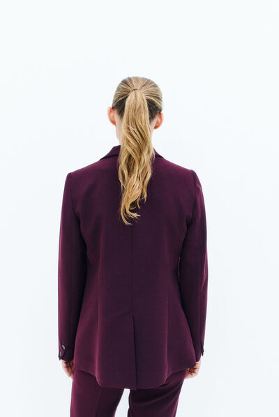 blazer antea bordeaux femme