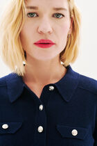 Mario sweater navy blue woman