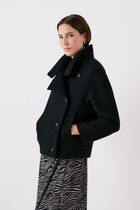 Coat gsofar black woman