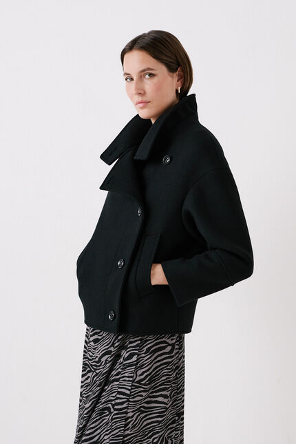 Manteau gsofar noir femme