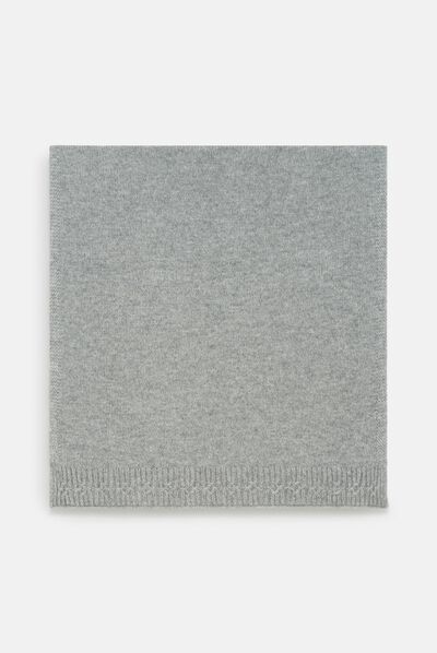 Echarpe isae gris femme