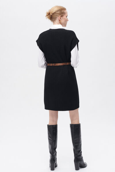 Pull marjorie noir femme