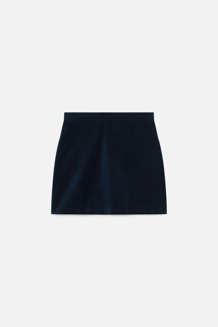 Gonna Janette blu navy donna