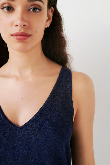 top nolwenn bleu marine femme