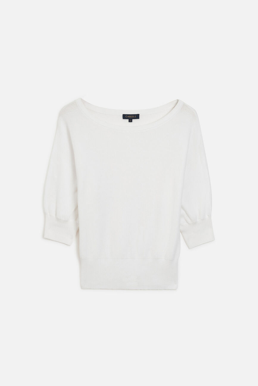 Joan oversized sweater white woman