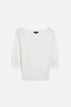 Joan oversized sweater white woman