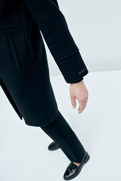 manteau edgar bleu marine femme
