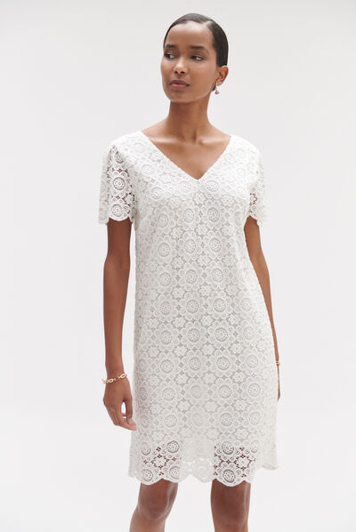 robe lulu ivoire femme