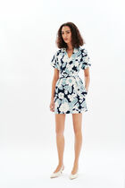 Rokan dress light blue woman