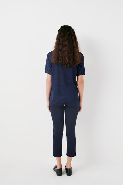 Trui Milane marineblauw vrouw