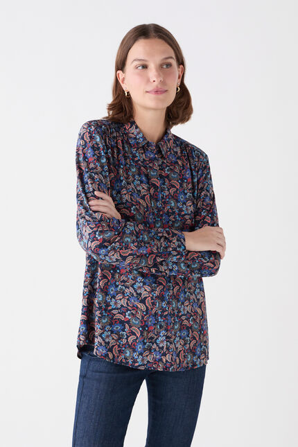 samby2 shirt royal blue woman