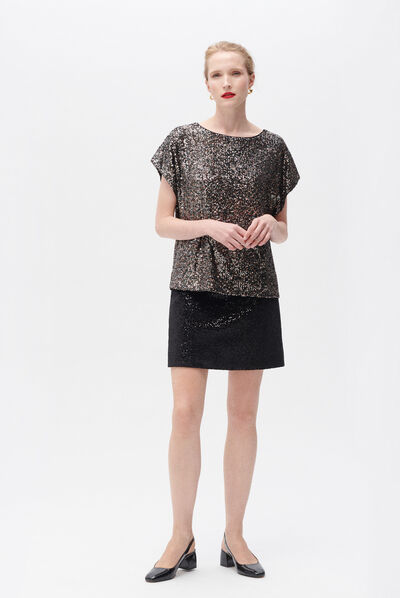 Blusa cawen preto mulher