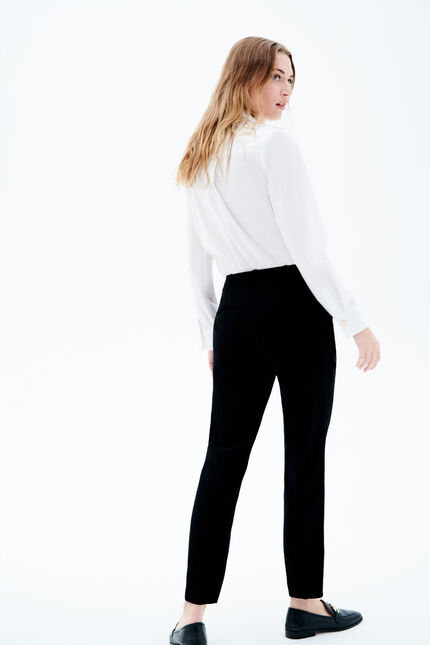 Pantalón pgautier negro mujer