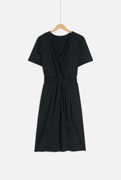 Abito Rwilly nero donna