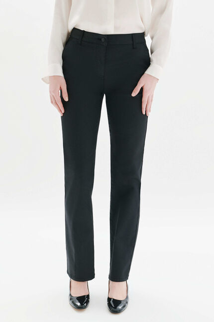 Hose Pcomilong schwarz damen