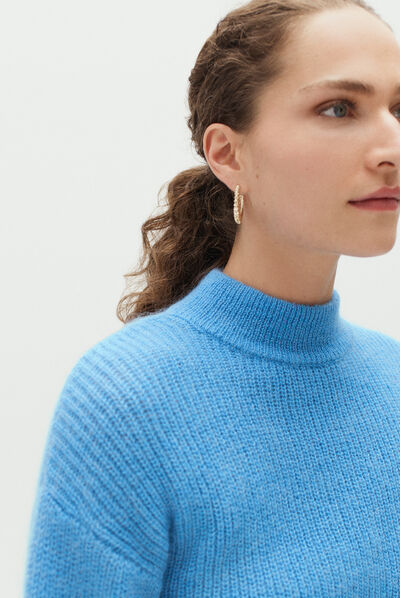 pull masha bleu femme