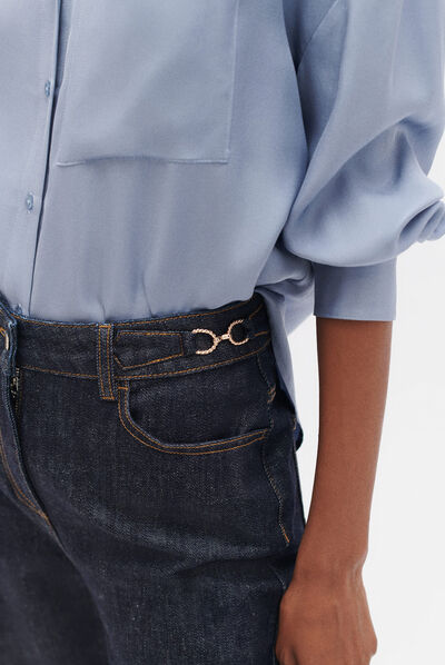 Broek Palma denim double stone vrouw