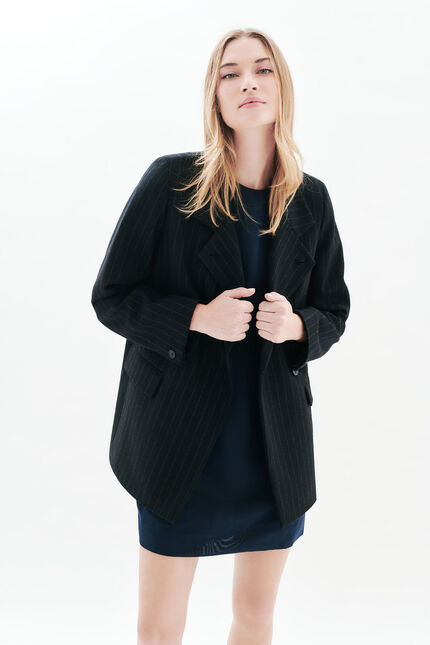 Manteau Gmister bleu marine femme