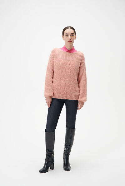 Pull mcandy rose pastel femme