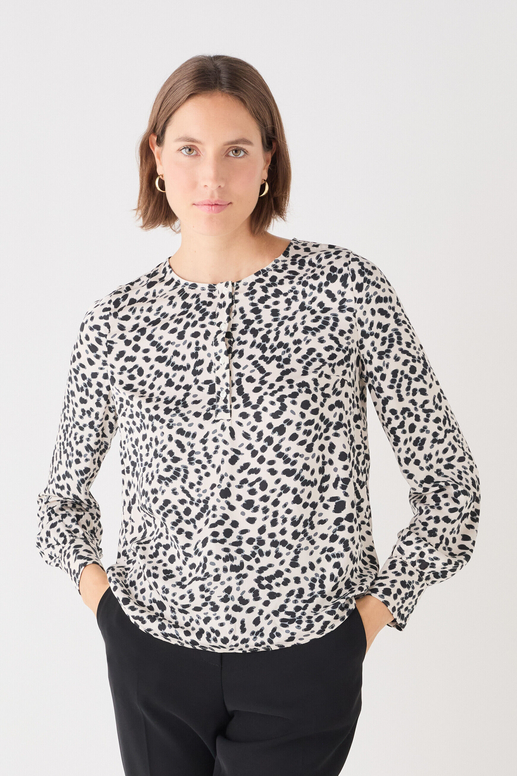 Blouse Celena ivoire femme