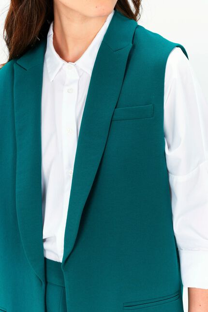 Veste vopale vert emeraude femme