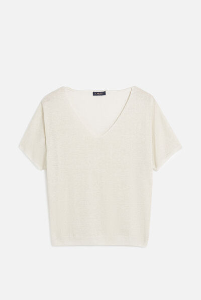 Pull milane ivoire femme