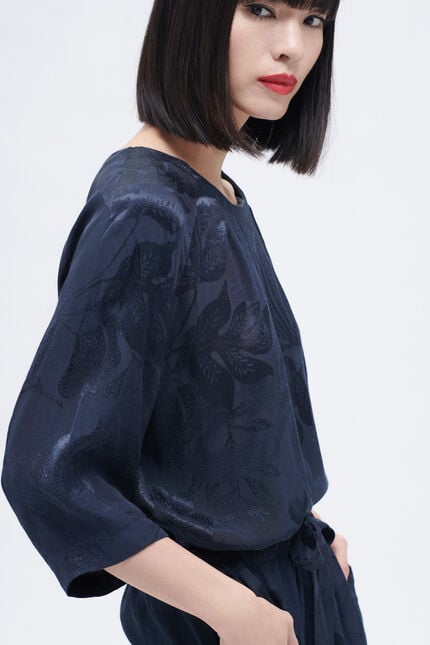 Combinaison coline bleu marine femme