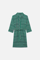 Rlaurane dress emerald green woman