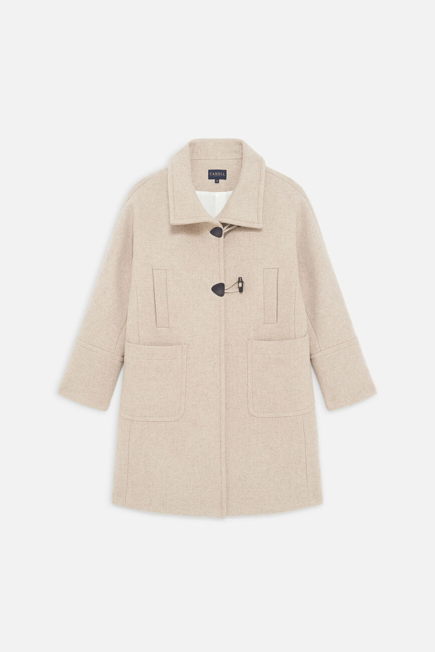 Gramont coat beige woman