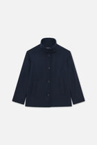 Coat gomain2 navy blue woman
