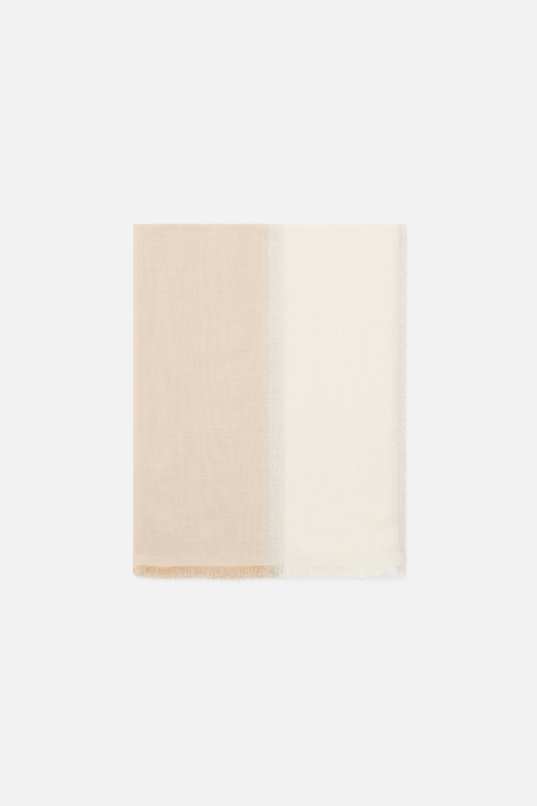 Foulard Lara rose poudrée femme