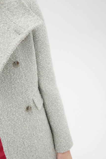 Gaston coat light grey woman