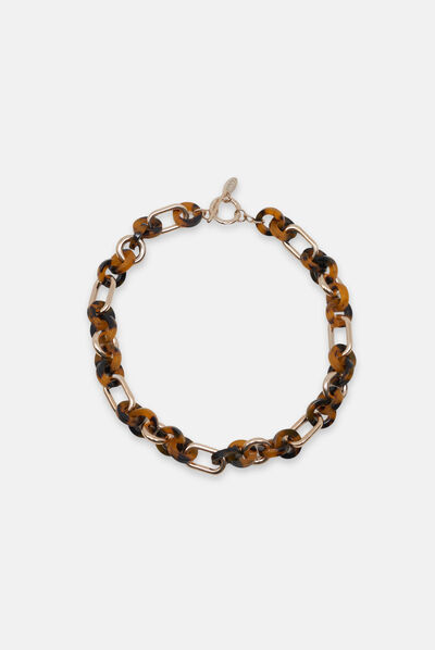 collier tori couleur or femme