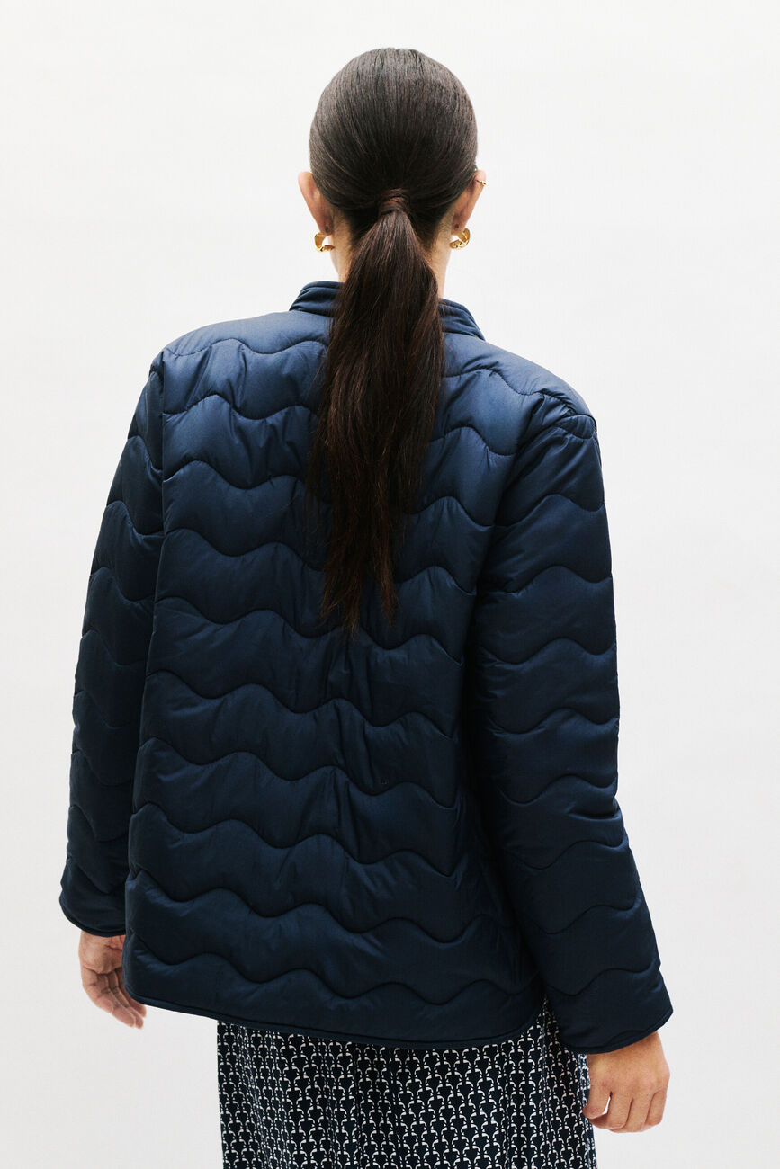 Manteau Goldie bleu marine femme