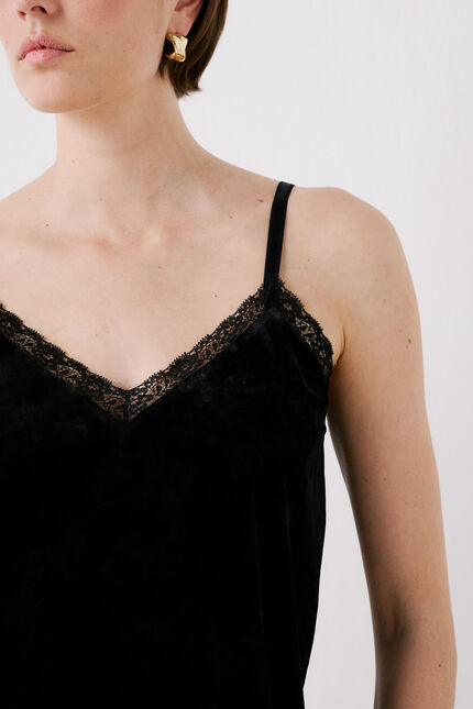 T-shirt tamarin nero donna
