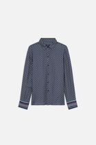 Cessy1 shirt navy blue woman