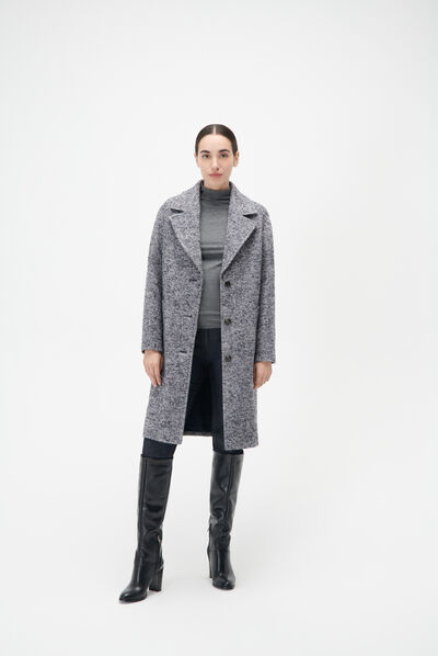 Jas Gusto marineblauw vrouw