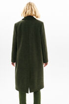Gelika coat khaki green woman
