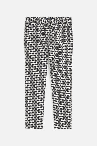 Pantalon pgabin3 noir femme