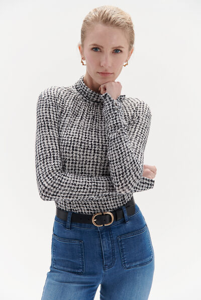 t-shirt tracy noir femme