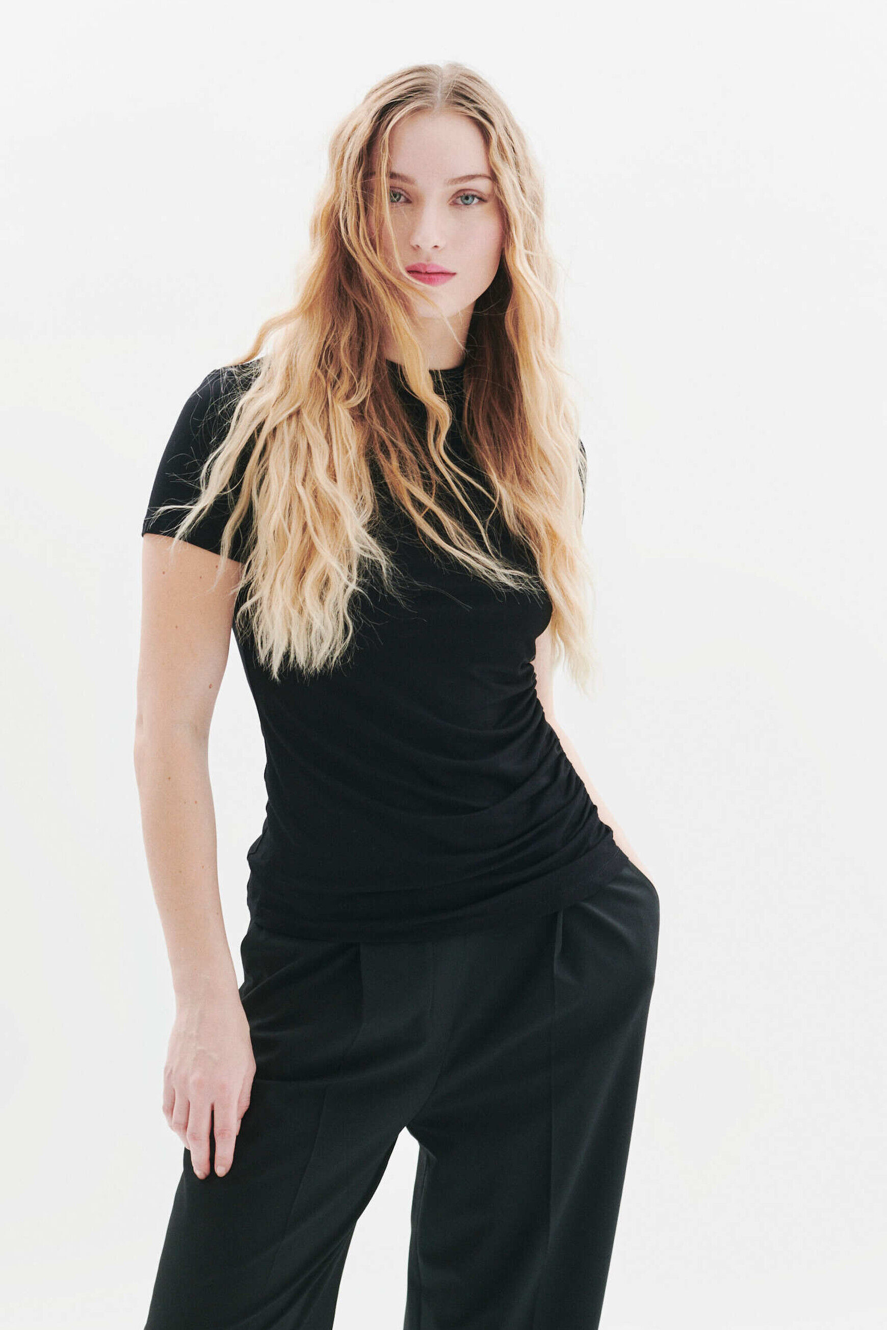 T-shirt Tmaelle noir femme