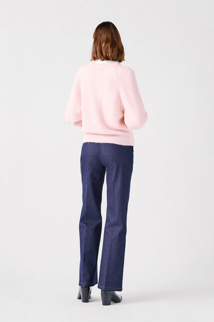 Mlamar Made in Italy gilet pastelroze vrouw